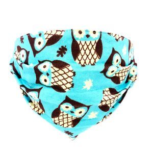 Owl Handmade Breathable Cotton Face Mask Turquoise